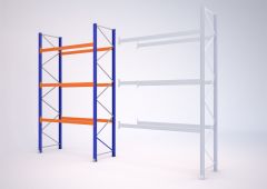 Paletový regál SL20 4626/1800/1000 - základní pole