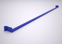 Příslušenství k paletovým regálům – Zarážka palet 2700 mm