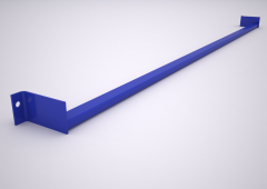 Příslušenství k paletovým regálům – Zarážka palet 1800 mm